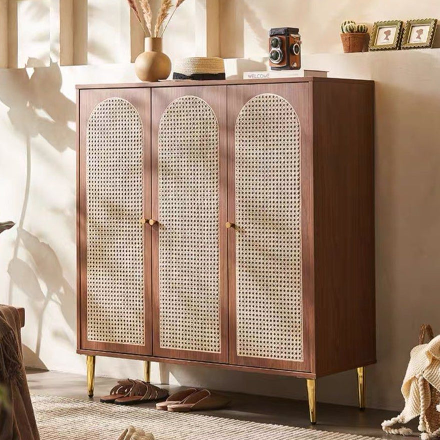 GRISEAN Rattan Shoe Cabinet - Radical Homes Singapore