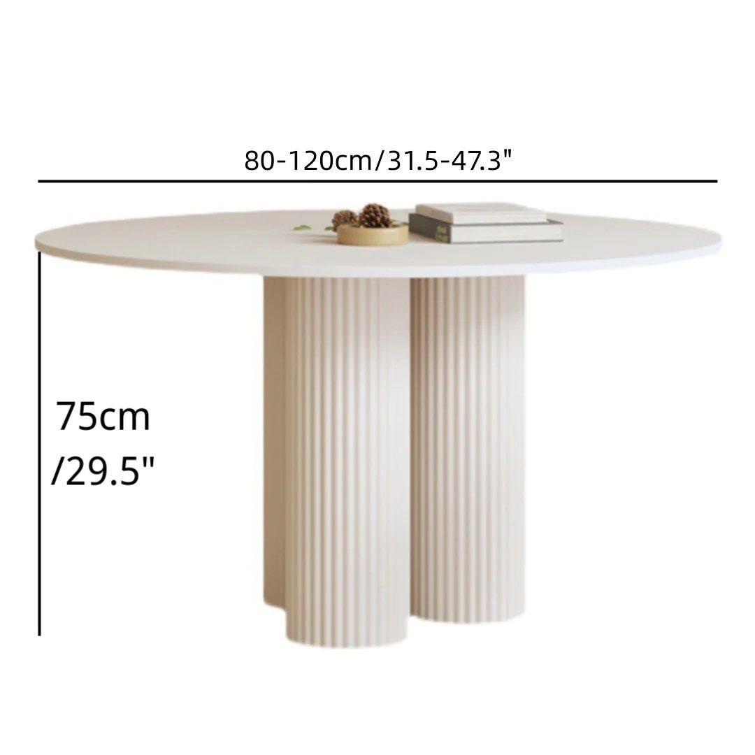 DONOVAN Sintered Stone Dining Table - Radical Homes Singapore