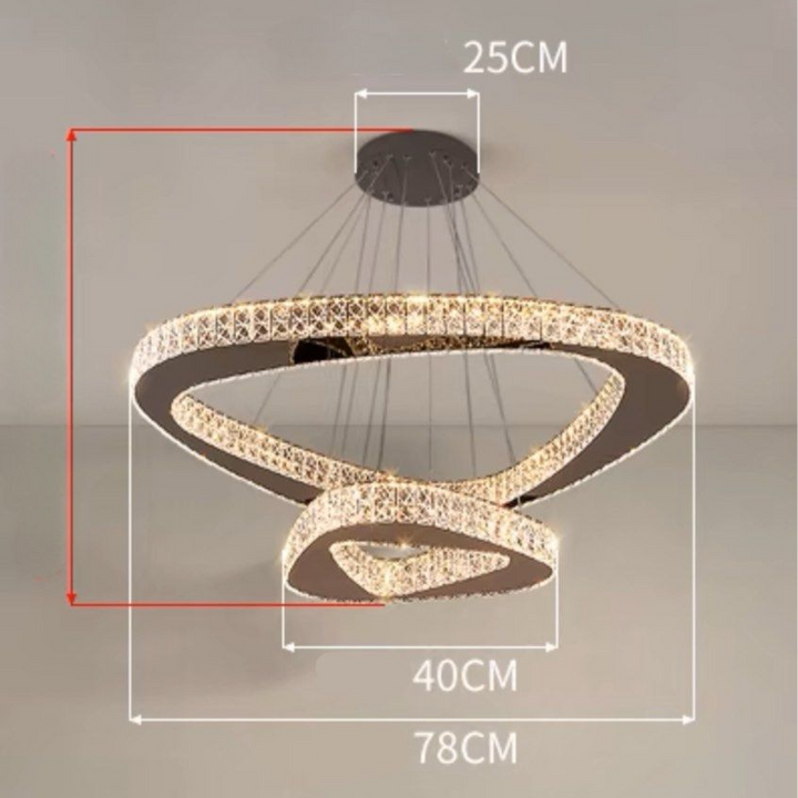 LYSANDRA Modern Chandelier - Cassa Haus Singapore