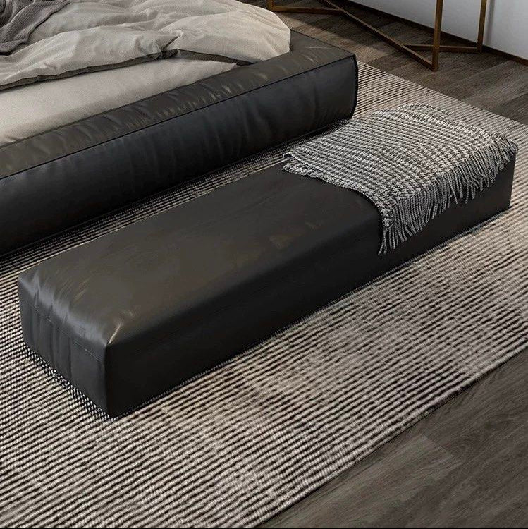 MOFUE Modern Leather Bench - Radical Homes Singapore