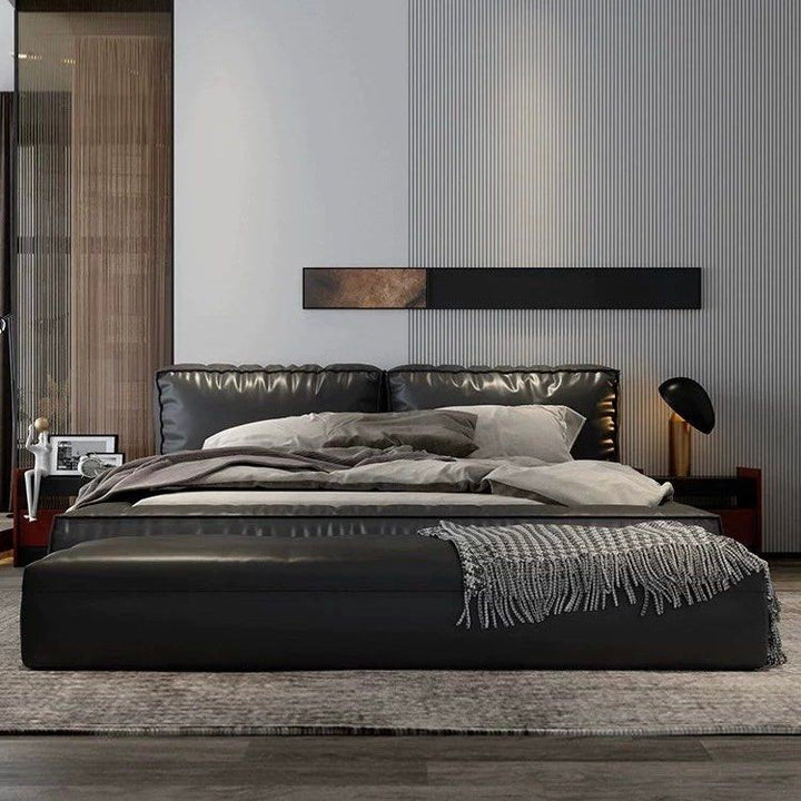 MOFUE Modern Leather Bench - Radical Homes Singapore