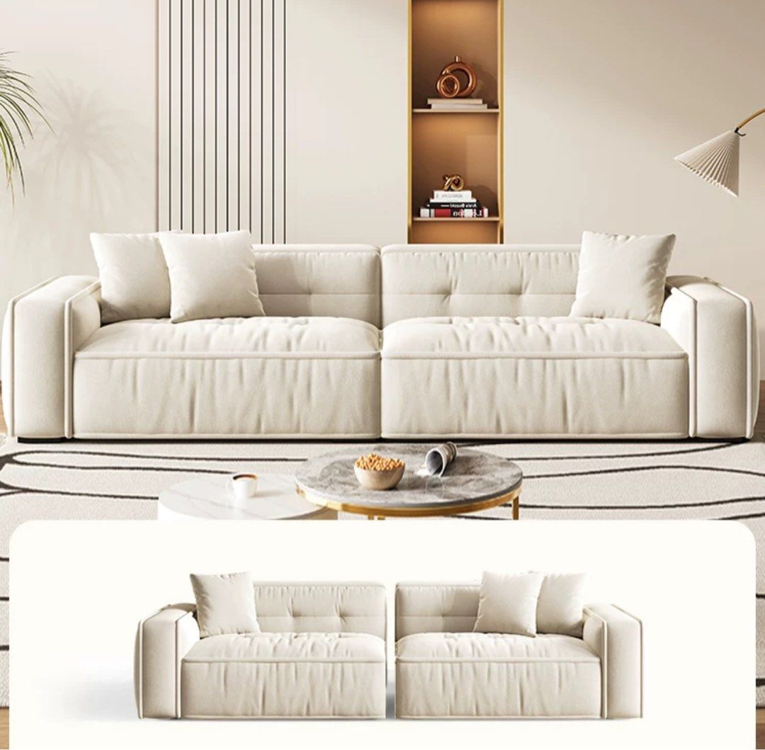 DELSIRA Modern Boucle Sofa - Radical Homes Singapore