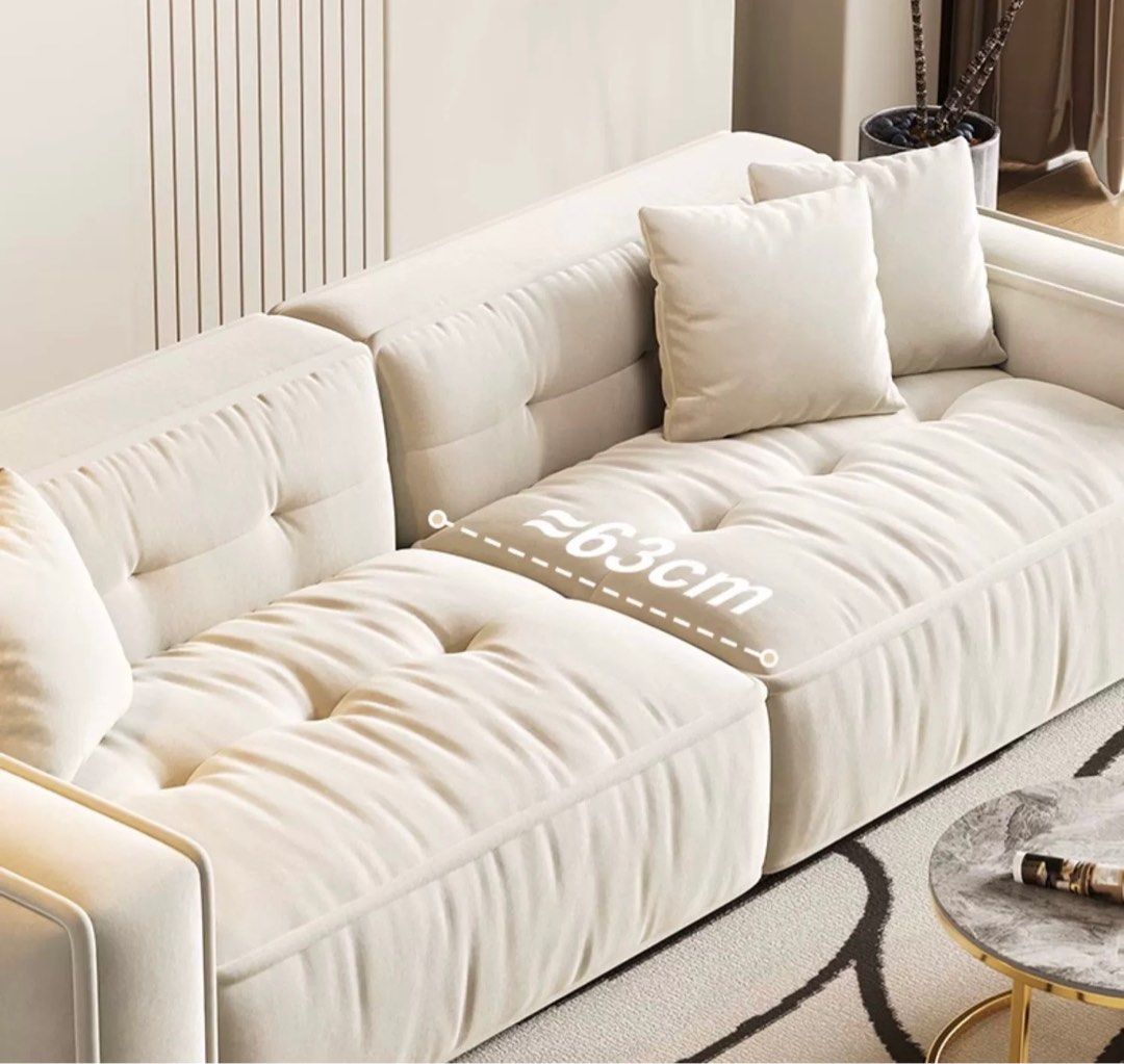 DELSIRA Modern Boucle Sofa - Radical Homes Singapore