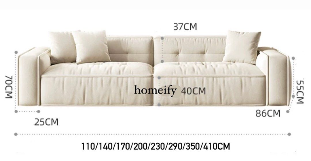 DELSIRA Modern Boucle Sofa - Radical Homes Singapore
