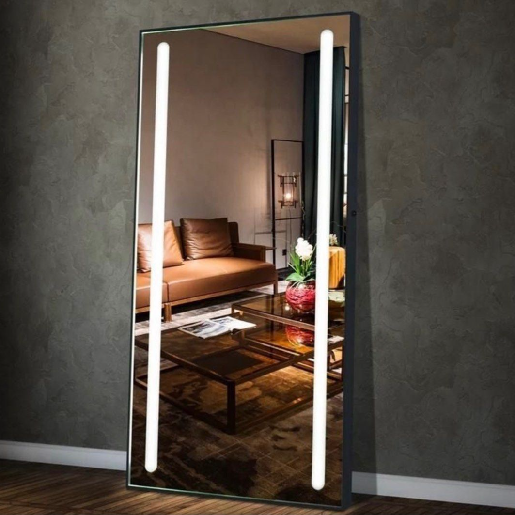 HALO Modern Full Length LED Mirror - Radical Homes Singapore