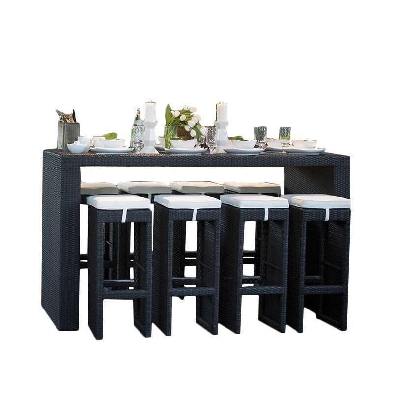 VEICRA Modern Outdoor Bar Table & Chairs - Radical Homes Singapore