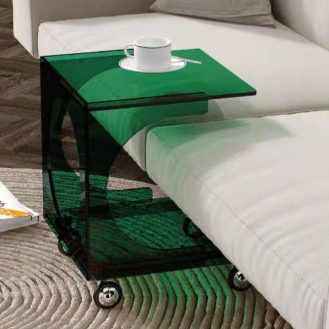 MIKA Movable Acrylic Side Table - Radical Homes Singapore