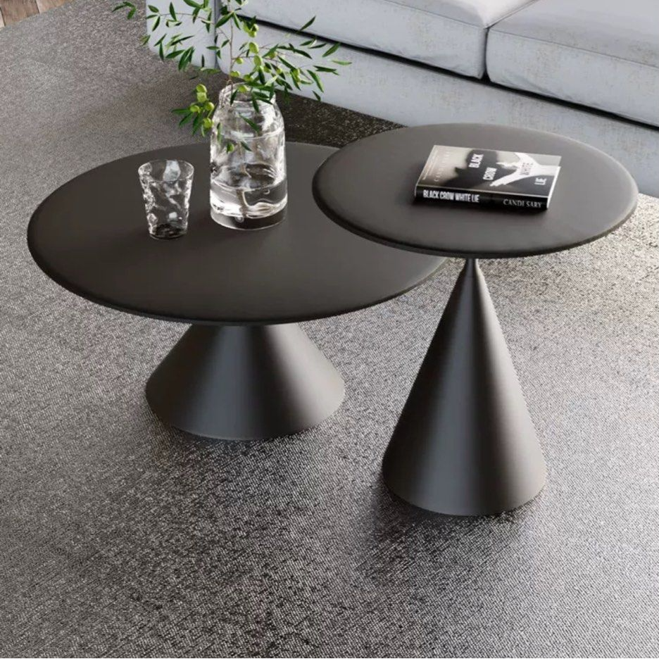 ROBERTS Modern Sintered Stone Coffee Table - Radical Homes Singapore