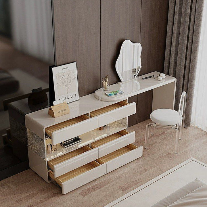 HARA Modern Extendable Vanity Table - Radical Homes Singapore
