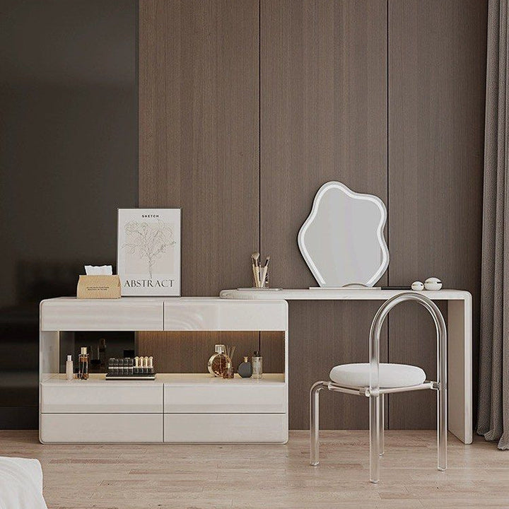 HARA Modern Extendable Vanity Table - Radical Homes Singapore