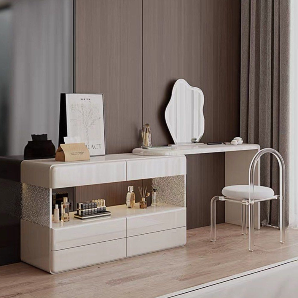 HARA Modern Extendable Vanity Table - Radical Homes Singapore