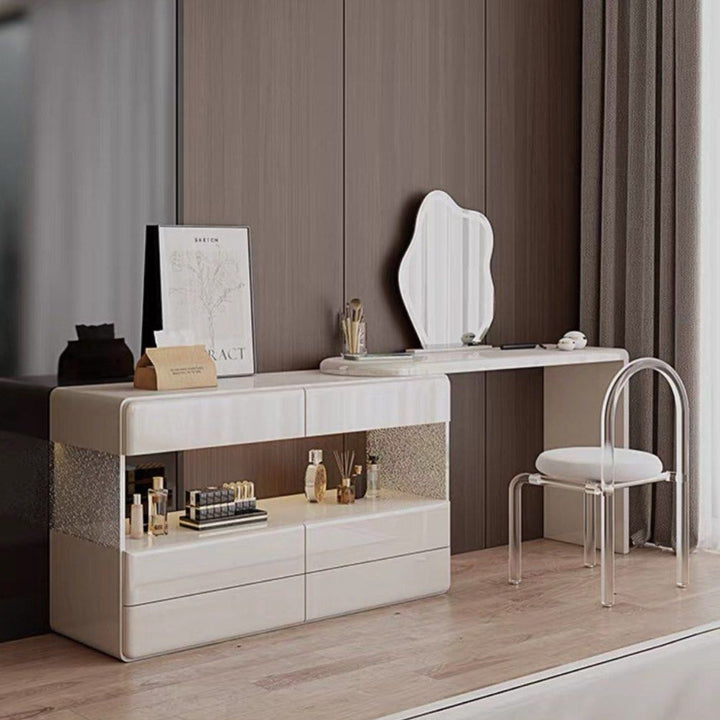 HARA Modern Extendable Vanity Table - Radical Homes Singapore