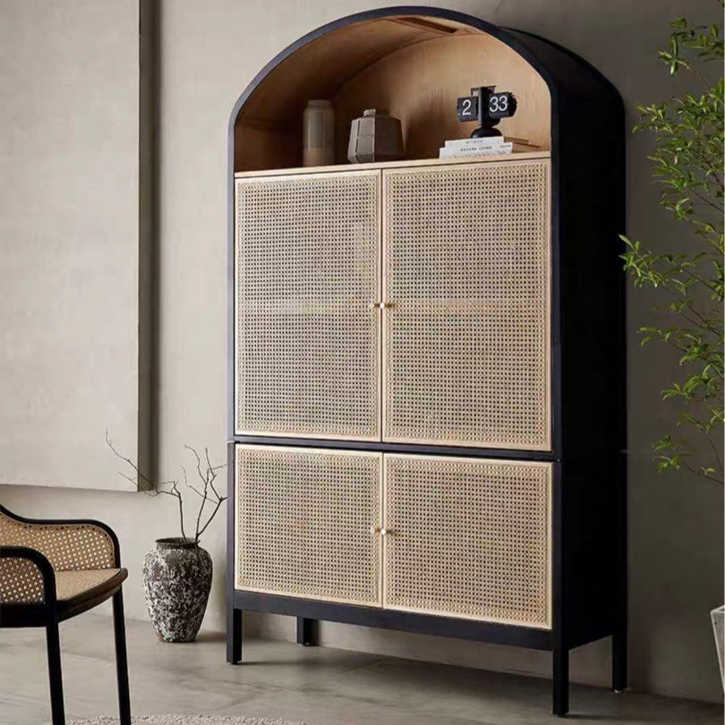 HARLEY Japandi Tall Cabinet - Radical Homes Singapore