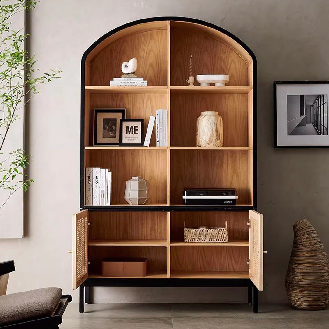 HARLEY Japandi Tall Cabinet - Radical Homes Singapore