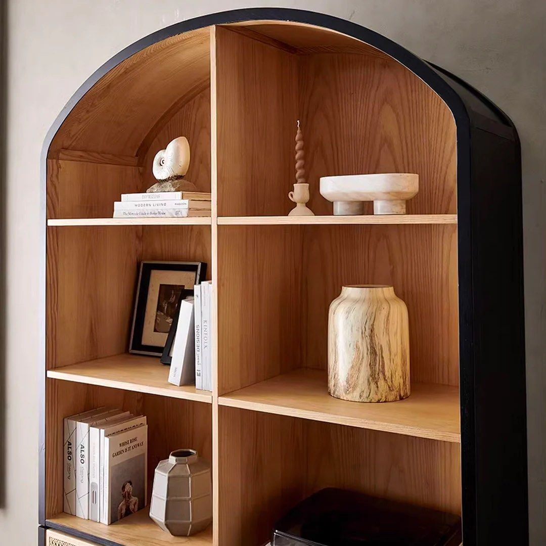 HARLEY Japandi Tall Cabinet - Radical Homes Singapore