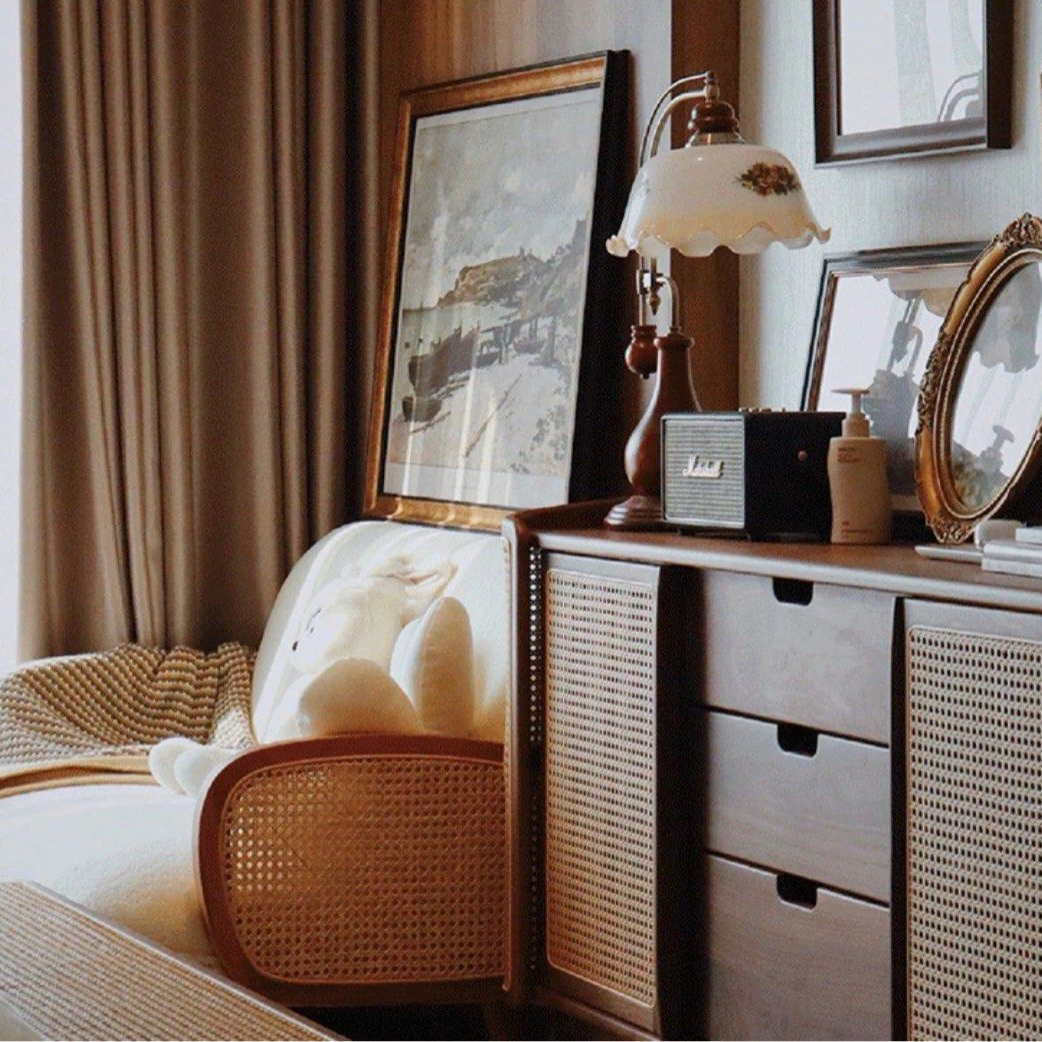 JAVEAN Solid Wood Sideboard - Radical Homes Singapore