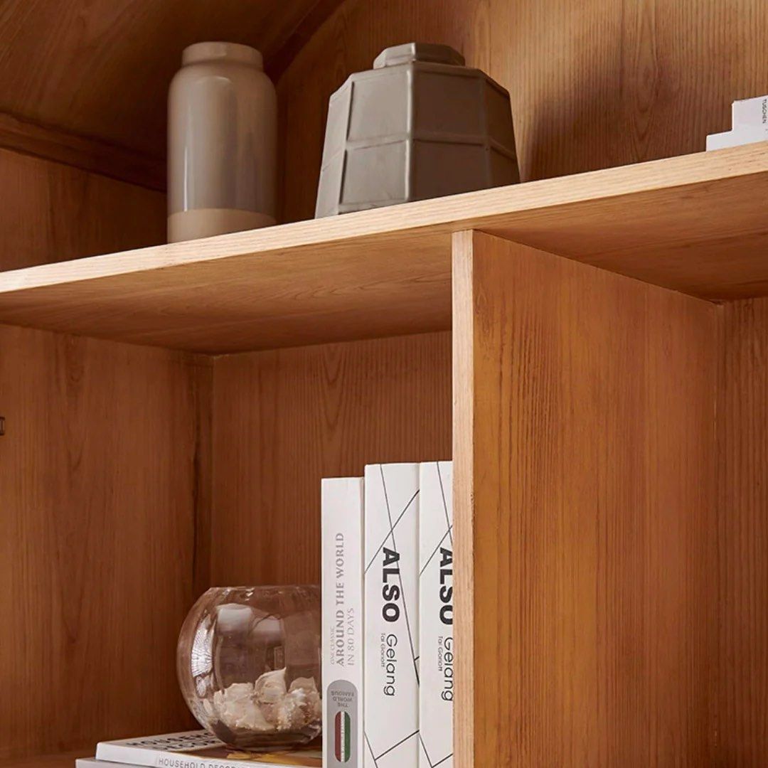 HARLEY Japandi Tall Cabinet - Radical Homes Singapore