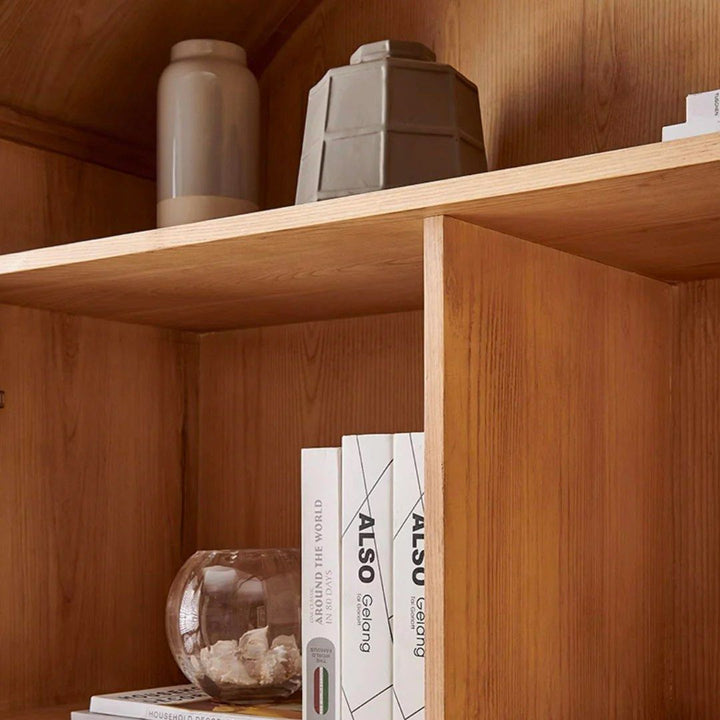 HARLEY Japandi Tall Cabinet - Radical Homes Singapore