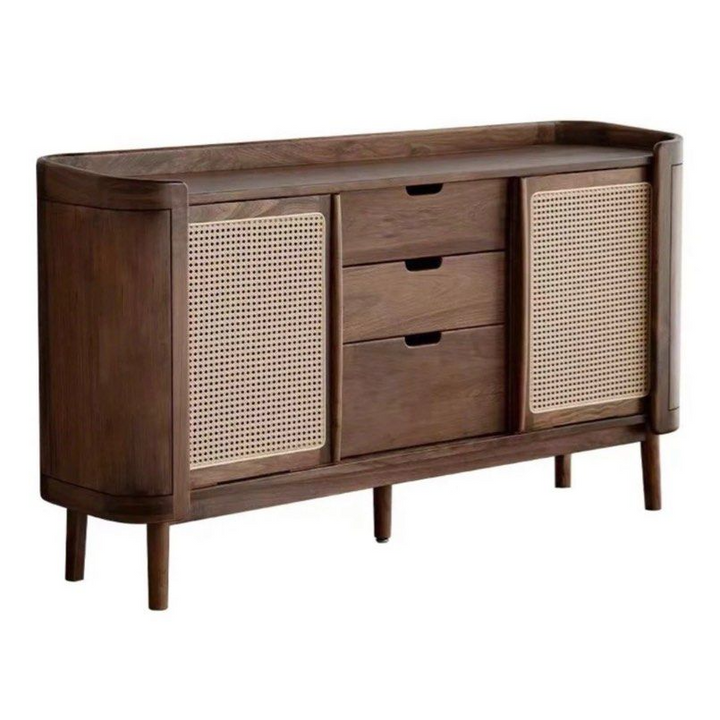 JAVEAN Solid Wood Sideboard - Radical Homes Singapore