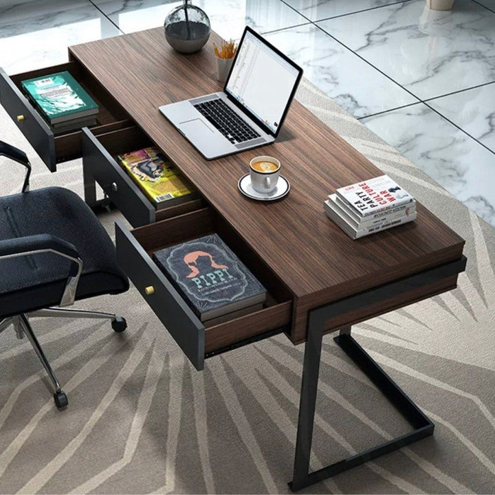 RHYS Rustic Office Desk - Radical Homes Singapore
