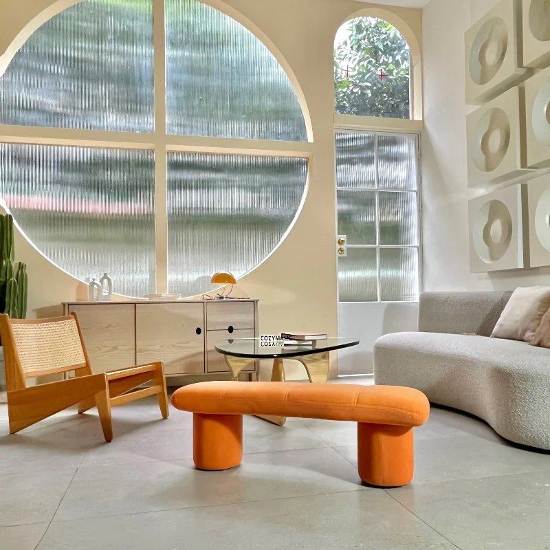 ELSPETH Upholstered Bench - Radical Homes Singapore