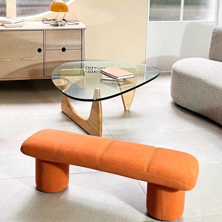 ELSPETH Upholstered Bench - Radical Homes Singapore