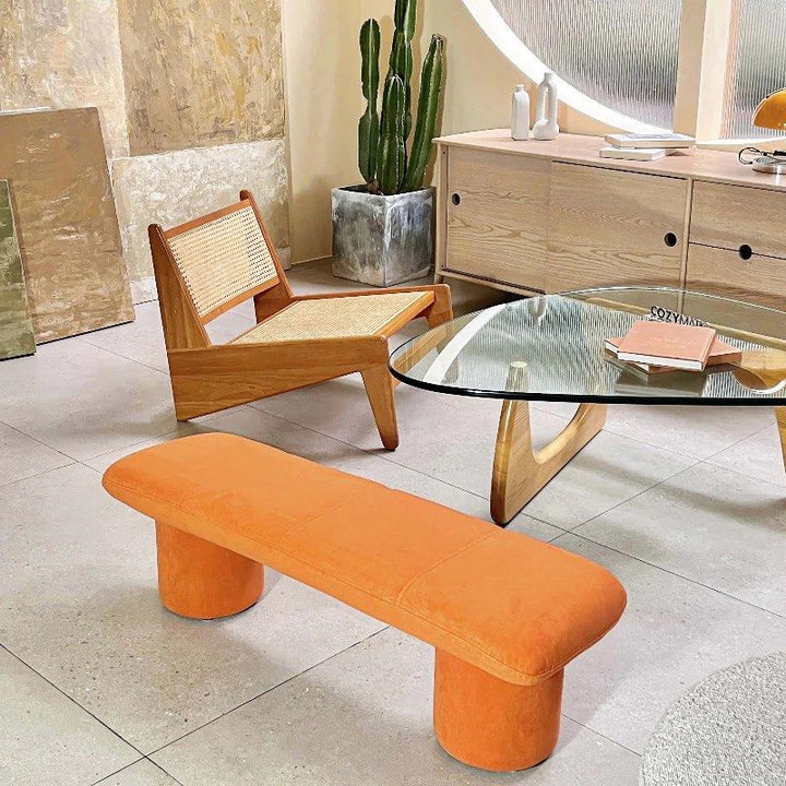 ELSPETH Upholstered Bench - Radical Homes Singapore