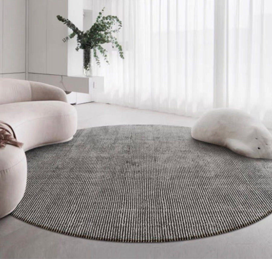 KATIE Modern Round Rug - Radical Homes Singapore