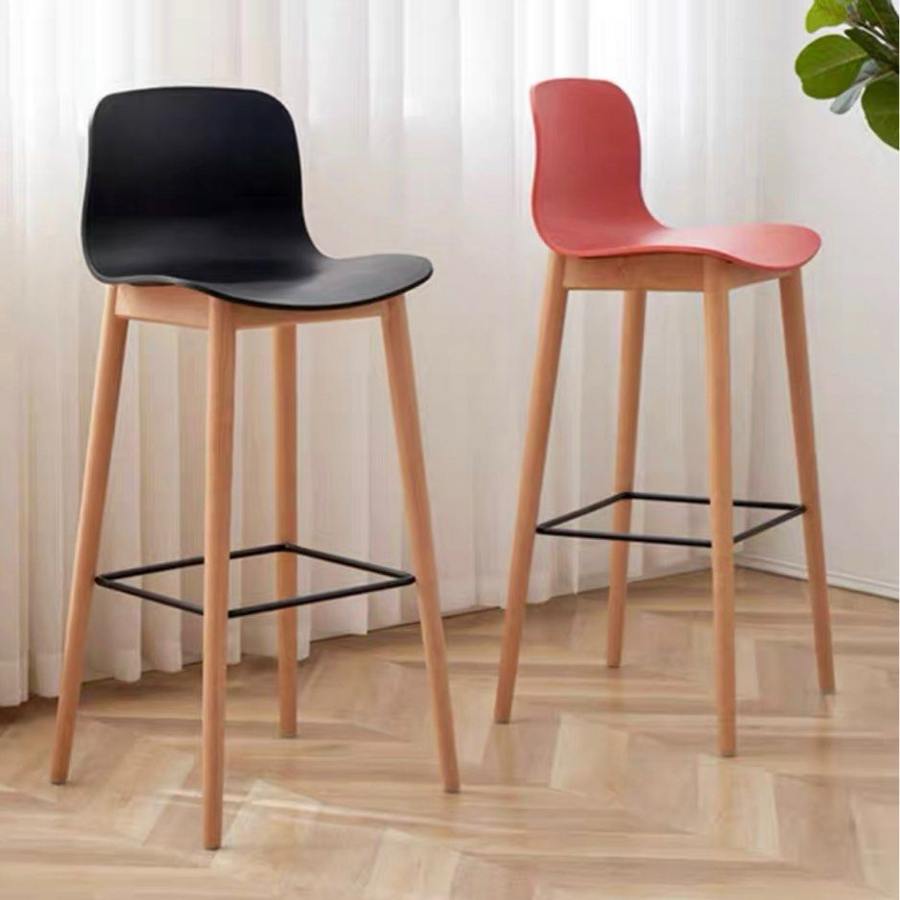 ASKREN Scandinavian Bar Stool - Radical Homes Singapore