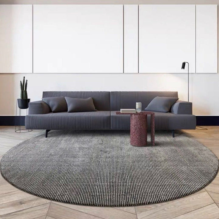 KATIE Modern Round Rug - Radical Homes Singapore