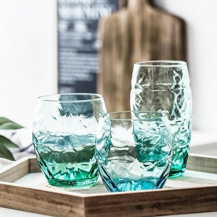 HELMS Handmade Golden Glass - Radical Homes Singapore