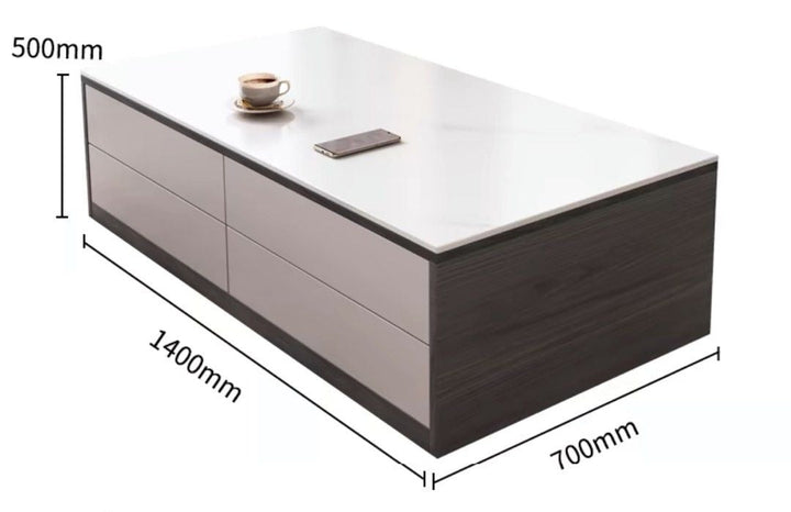 VERNESTRA Modern Sintered Stone TV Console - Radical Homes Singapore