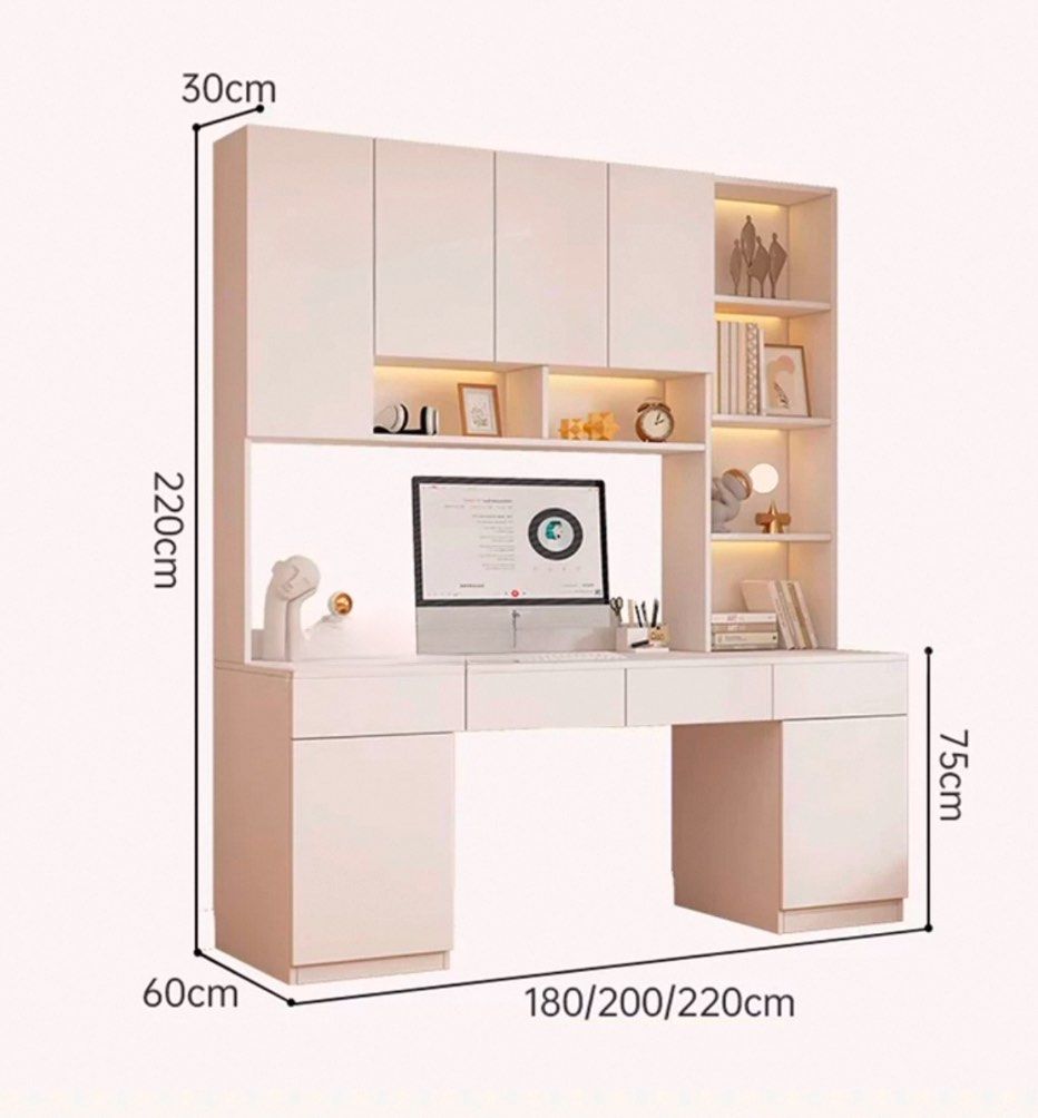 RILLEN Modern Multi-Function Study Table - Radical Homes Singapore