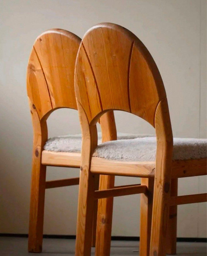 DOMAN Vintage Solid Wood Dining Chair - Radical Homes Singapore