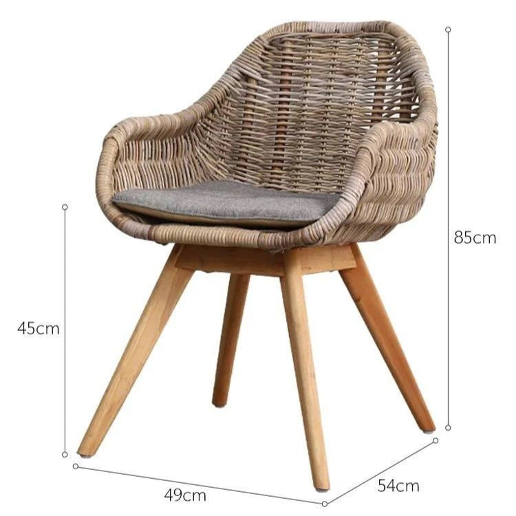 YASRE Rattan Armchair - Radical Homes Singapore