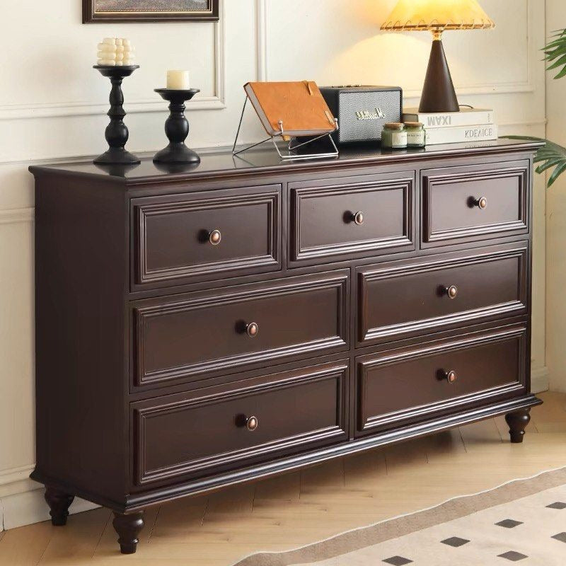 VIVENTIA Victorian Walnut Chest Of Drawers - Radical Homes Singapore