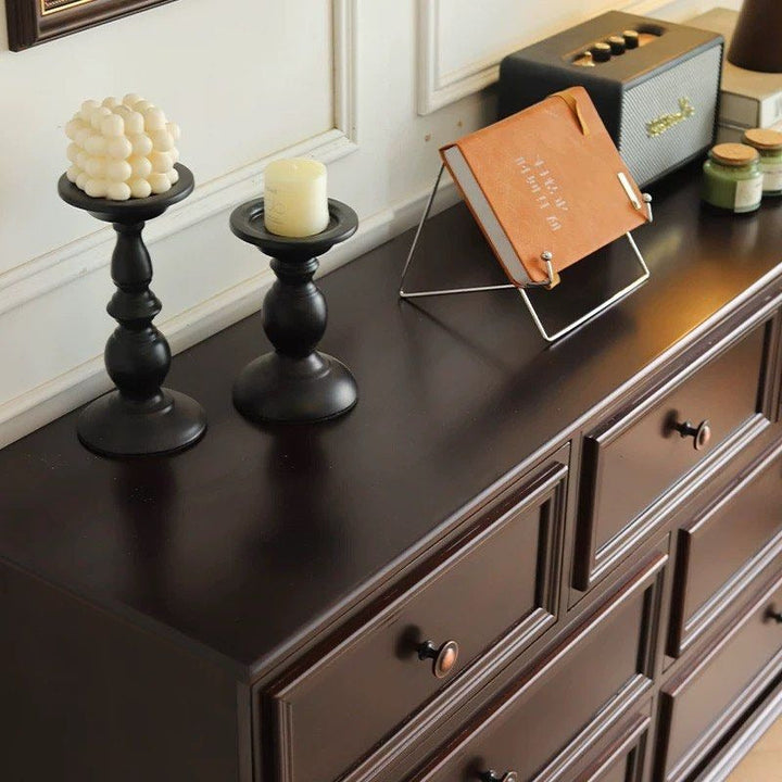 VIVENTIA Victorian Walnut Chest Of Drawers - Radical Homes Singapore