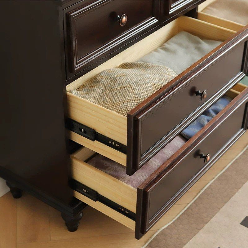 VIVENTIA Victorian Walnut Chest Of Drawers - Radical Homes Singapore