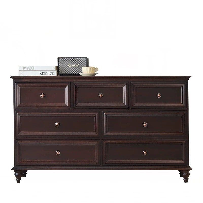 VIVENTIA Victorian Walnut Chest Of Drawers - Radical Homes Singapore