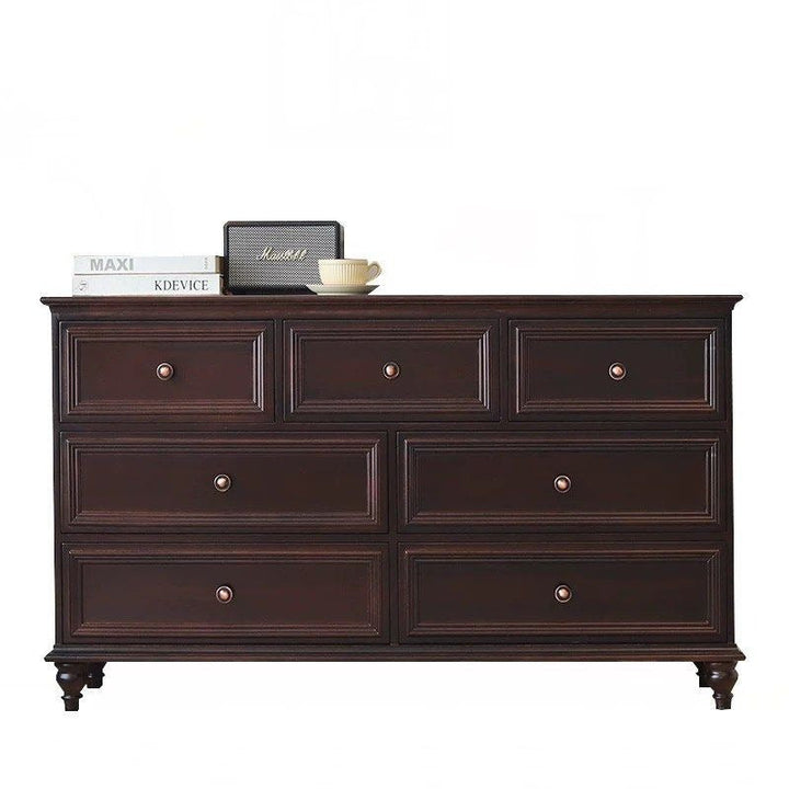 VIVENTIA Victorian Walnut Chest Of Drawers - Radical Homes Singapore