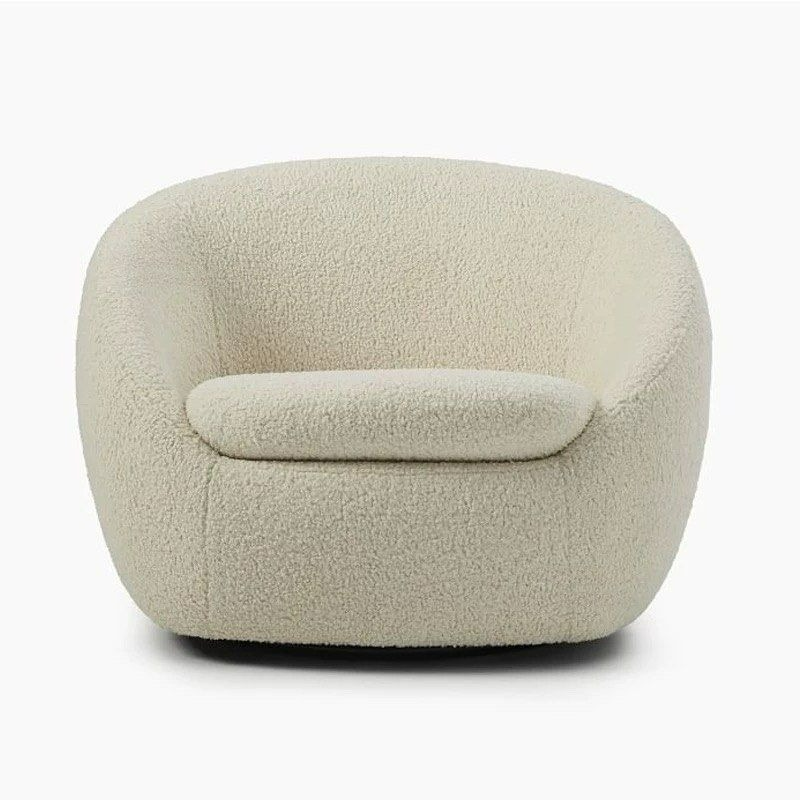 KARA Modern Boucle Lounge Chair - Radical Homes Singapore