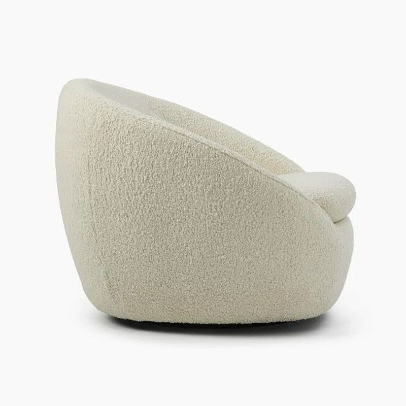 KARA Modern Boucle Lounge Chair - Radical Homes Singapore