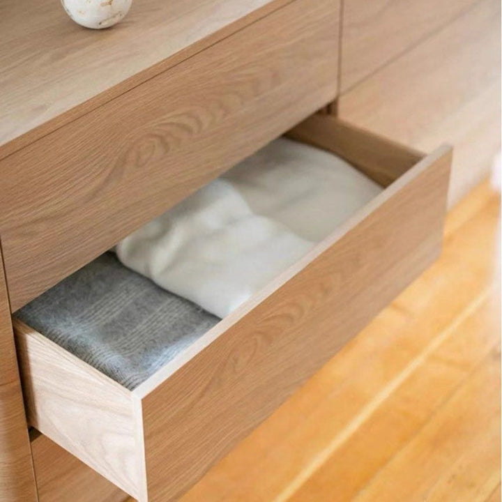 SENECA Solid Wood Chest Of Drawers - Radical Homes Singapore