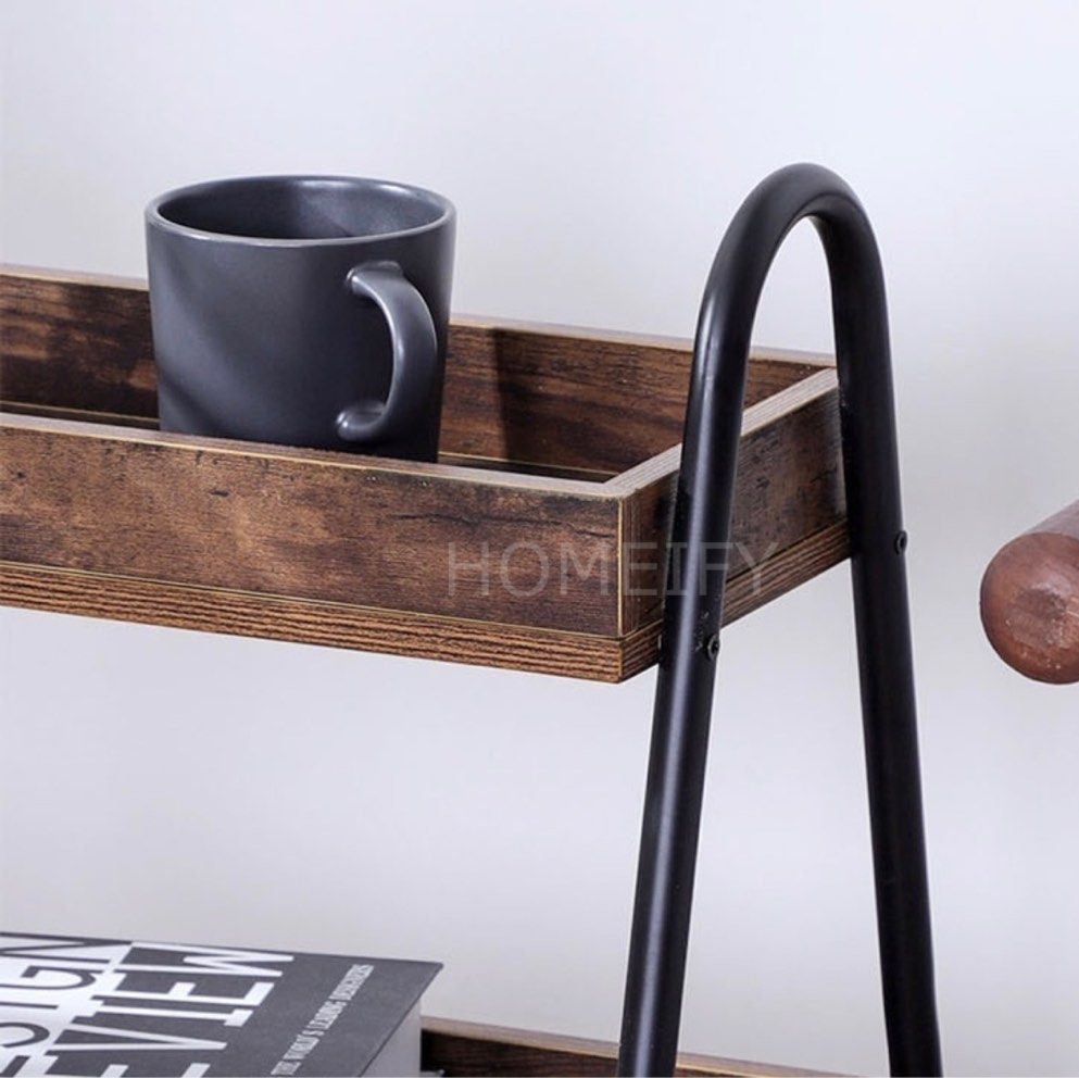 HIKI Modern Shelf Trolley - Radical Homes Singapore