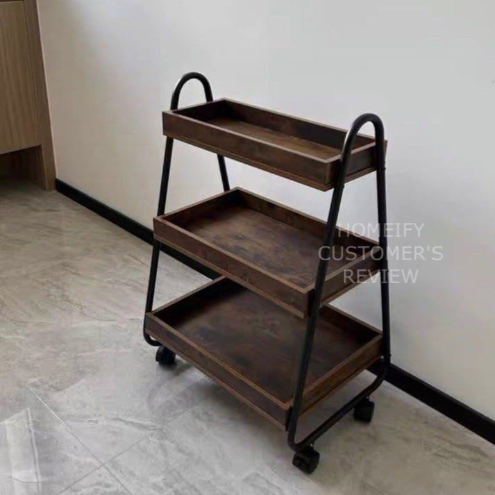 HIKI Modern Shelf Trolley - Radical Homes Singapore