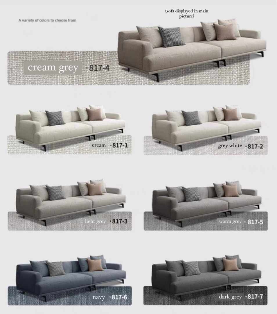 DORIAN Modern Fabric Sofa - Cassa Haus Singapore