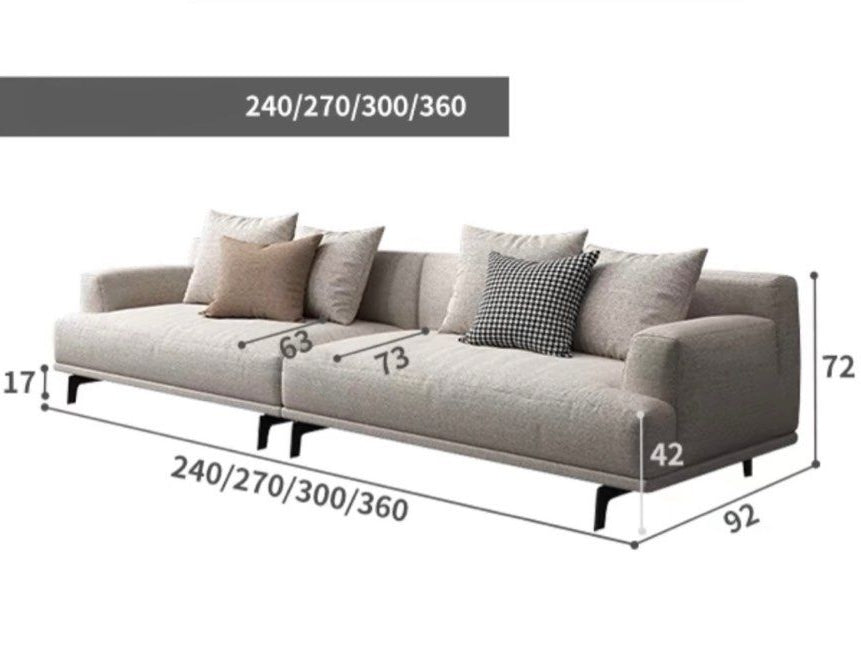 DORIAN Modern Fabric Sofa - Cassa Haus Singapore