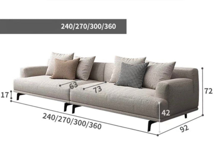 DORIAN Modern Fabric Sofa - Cassa Haus Singapore