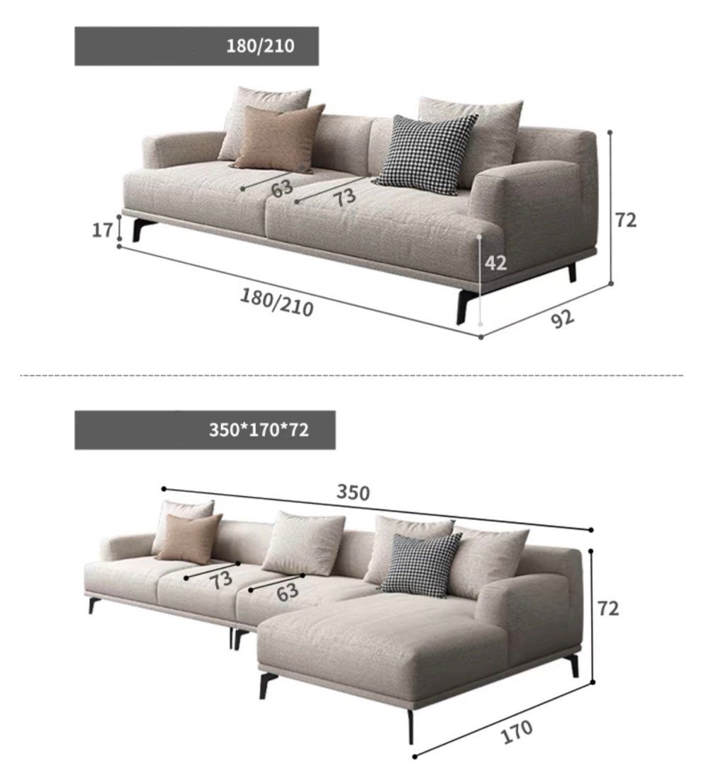 DORIAN Modern Fabric Sofa - Cassa Haus Singapore