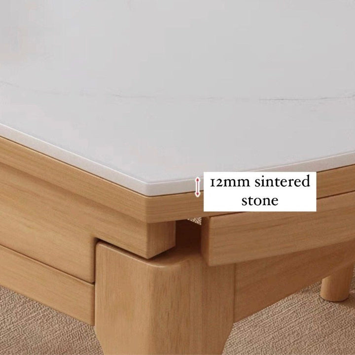 CARMONA Modern Extendable Round Dining Table - Radical Homes Singapore